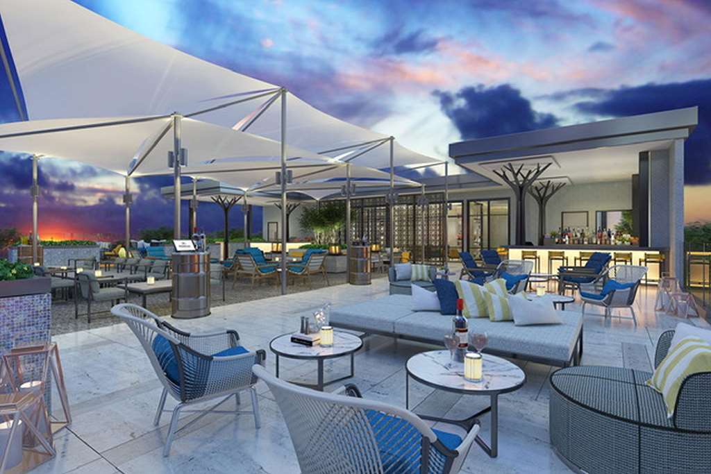 Hilton Dili Palm Springs Hotel Restaurant photo
